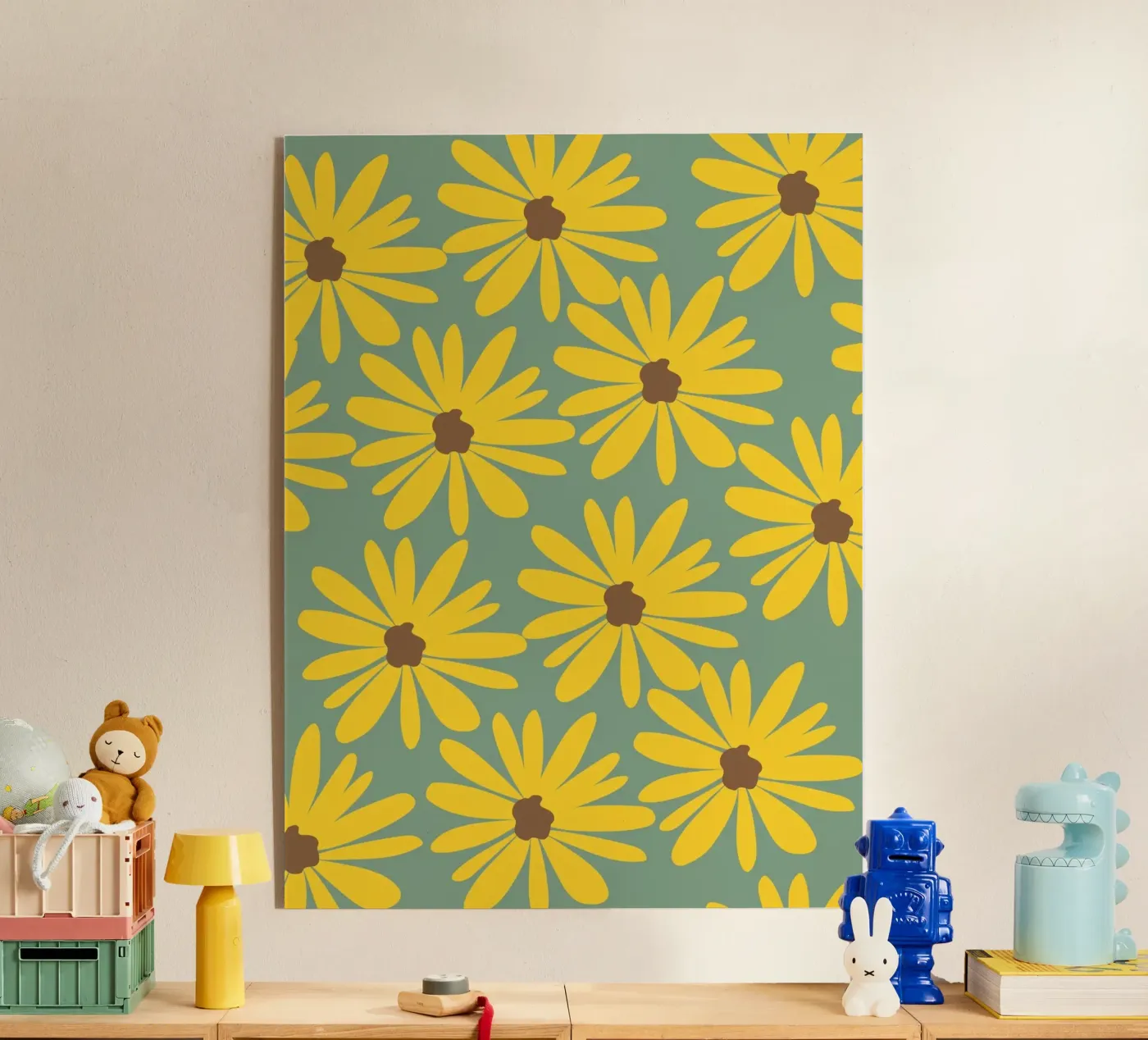 Sunflowers Acryl-Glas von LisaArtes