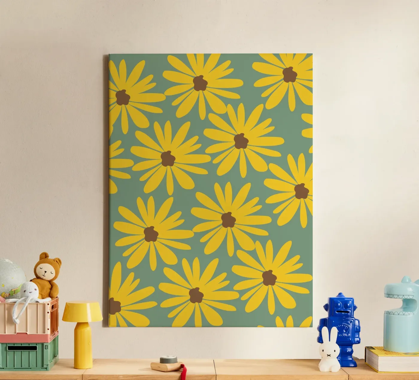 Sunflowers tela da LisaArtes