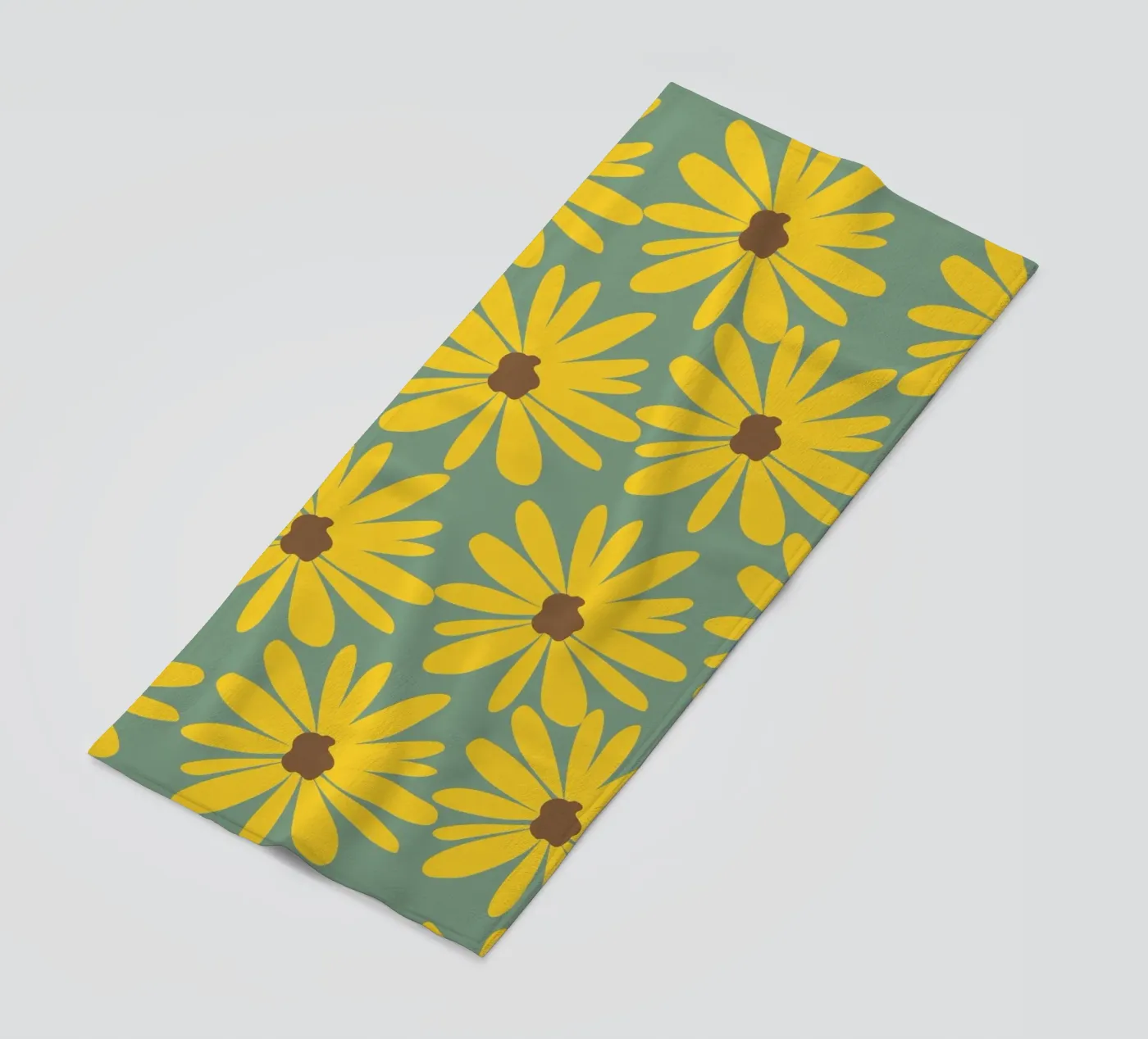 Sunflowers beach towel by LisaArtes