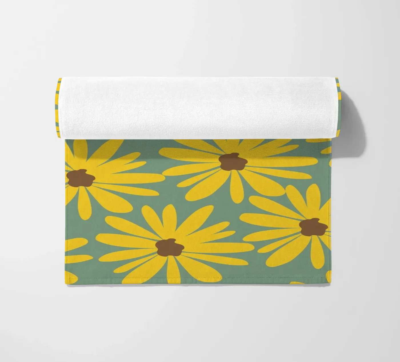 Sunflowers beach towel by LisaArtes