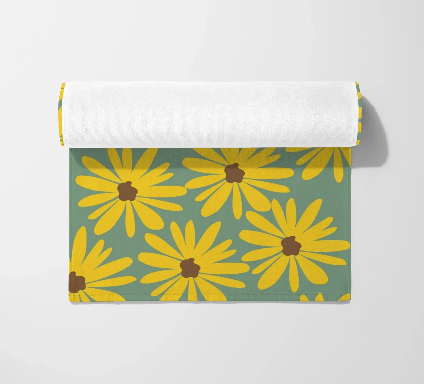 Sunflowers beach towel by LisaArtes
