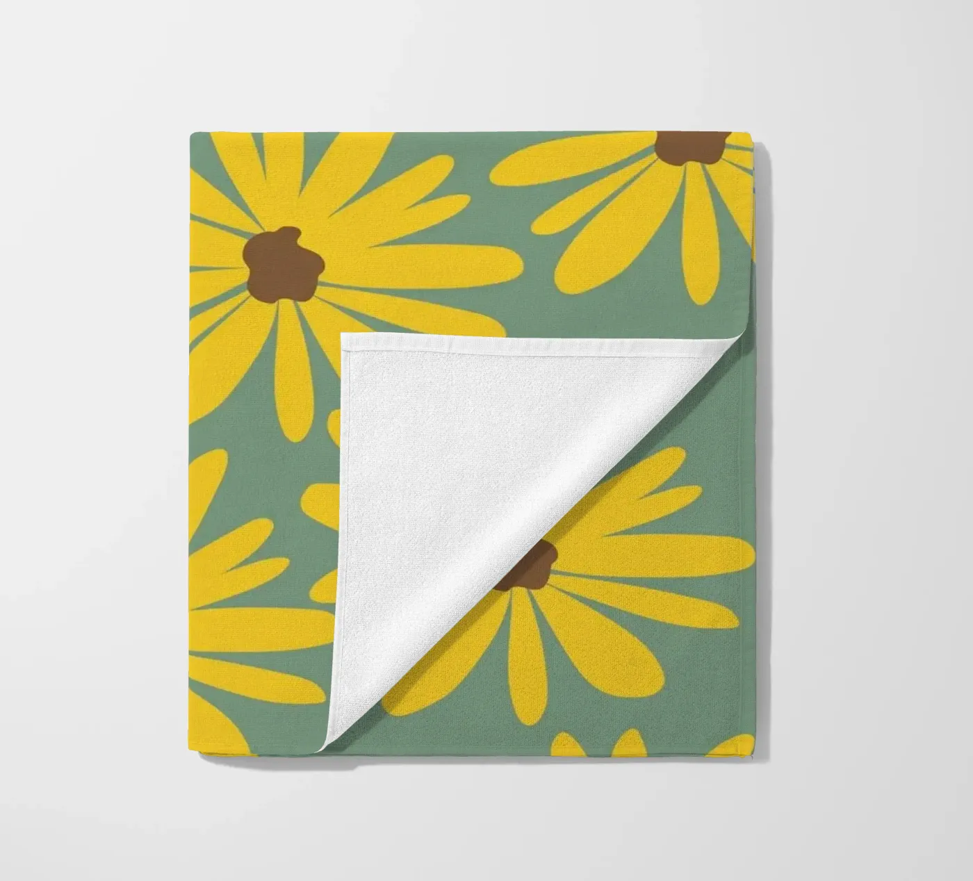 Sunflowers beach towel by LisaArtes