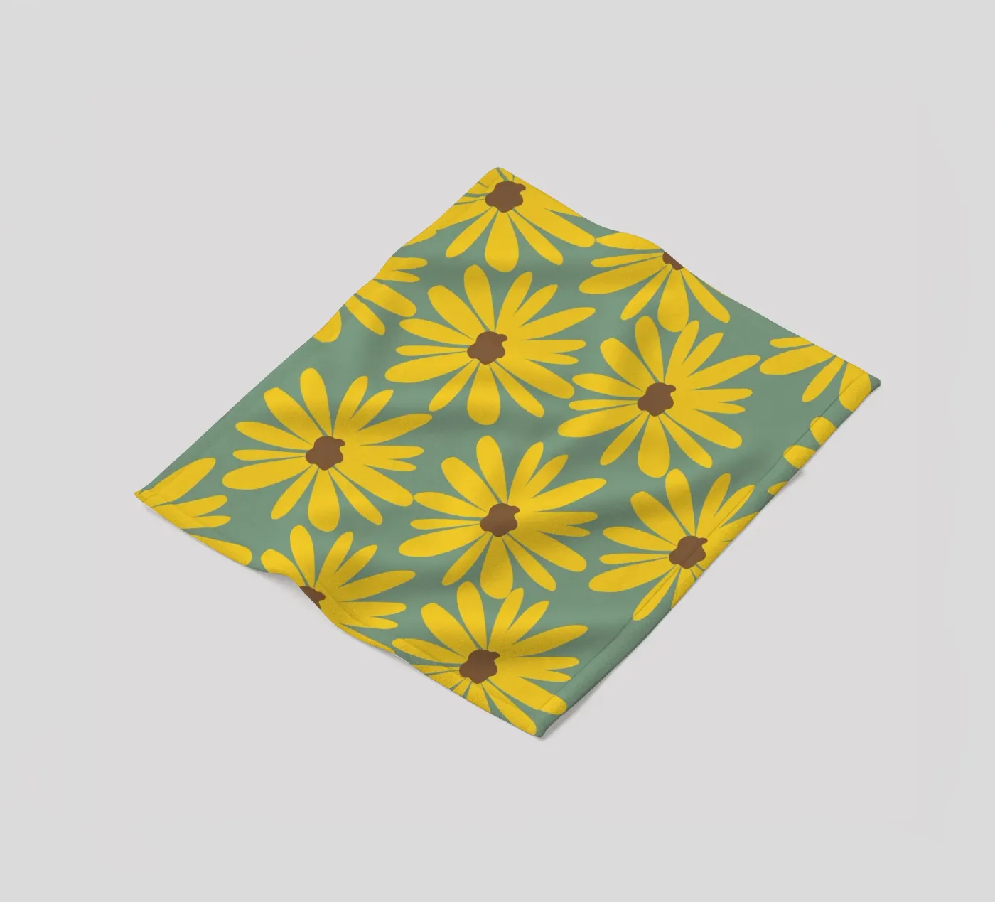 Sunflowers fleece blanket by LisaArtes
