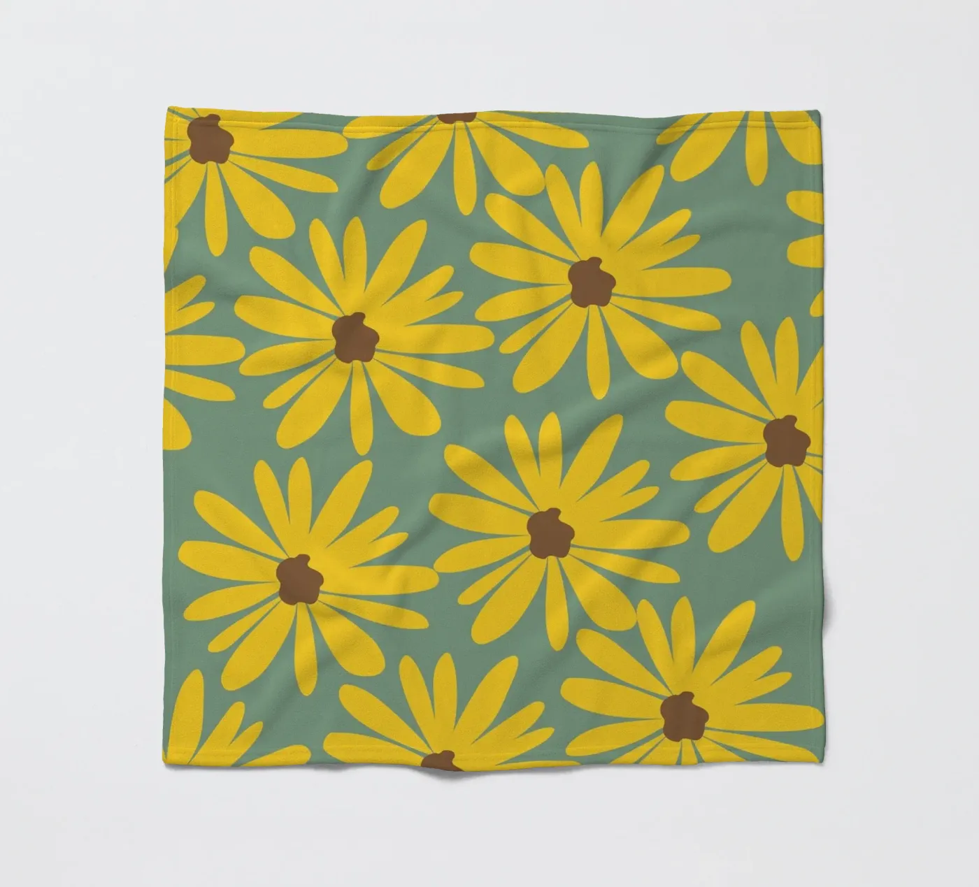 Sunflowers fleece blanket by LisaArtes