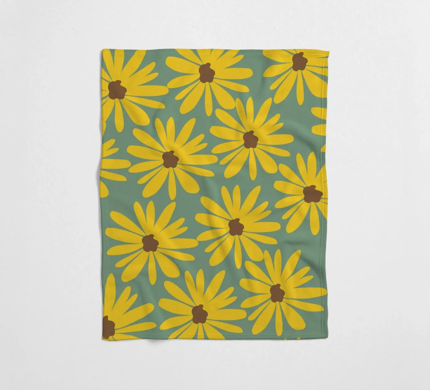 Sunflowers fleece blanket by LisaArtes