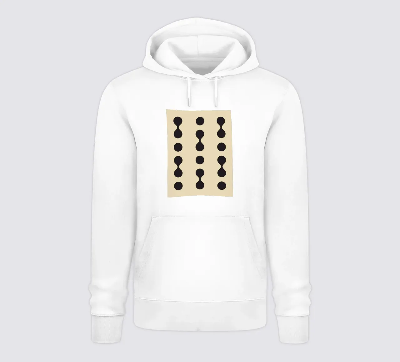 Shapes  abstract felpa con cappuccio da LisaArtes