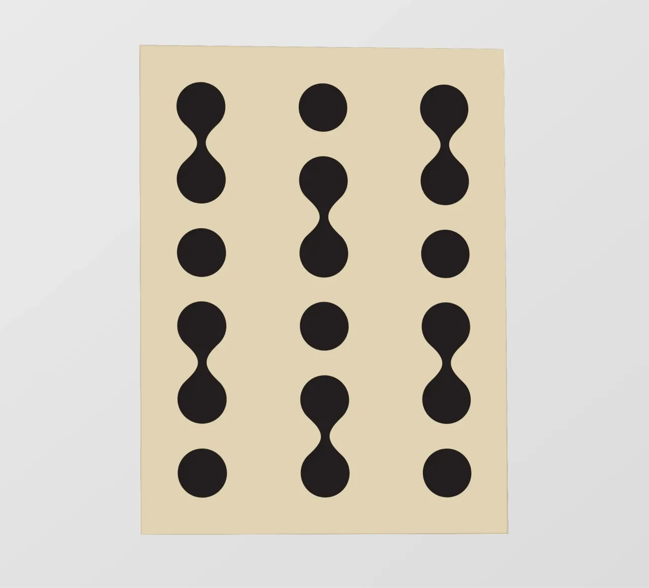 Shapes  abstract telo in pvc da LisaArtes