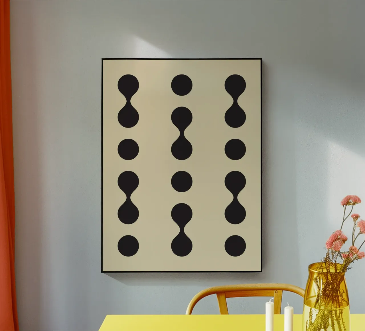 Shapes abstract acrylic glass by LisaArtes