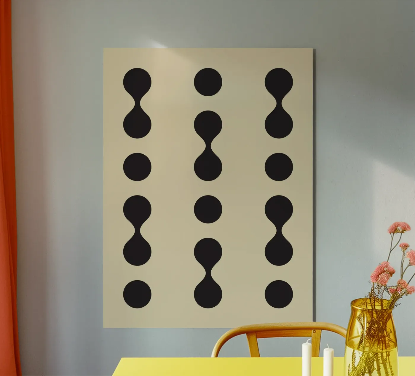 Shapes abstract forex plate by LisaArtes