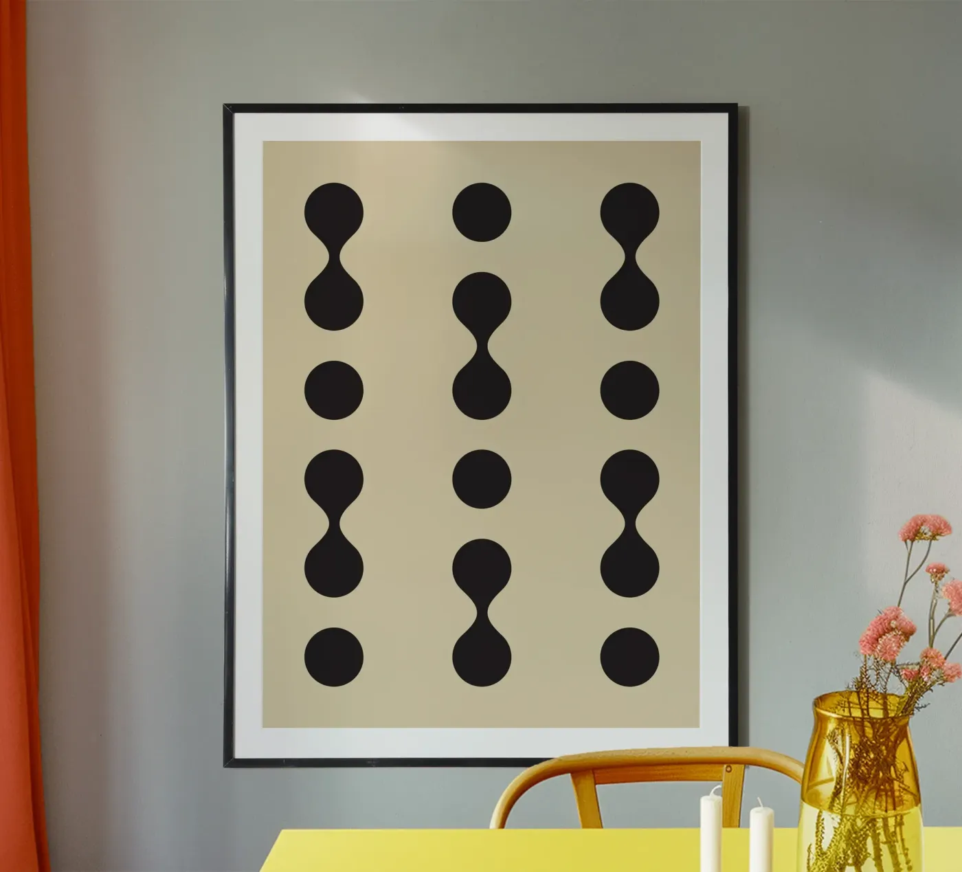 Shapes abstract poster van LisaArtes