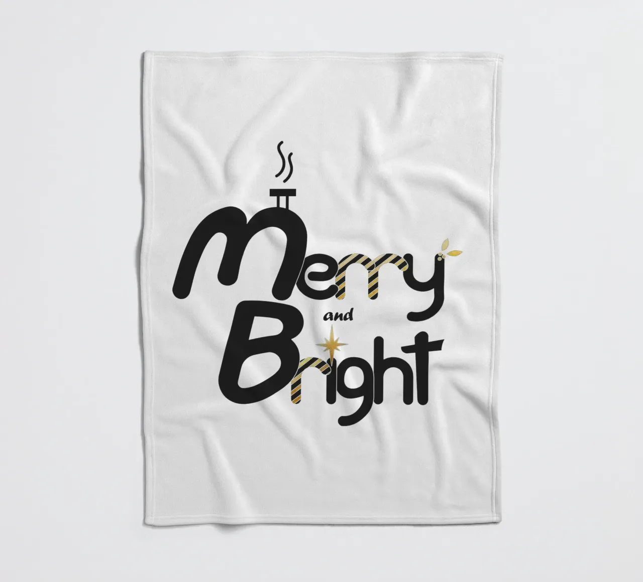 Allegro e luminoso coperta in pile da amini54