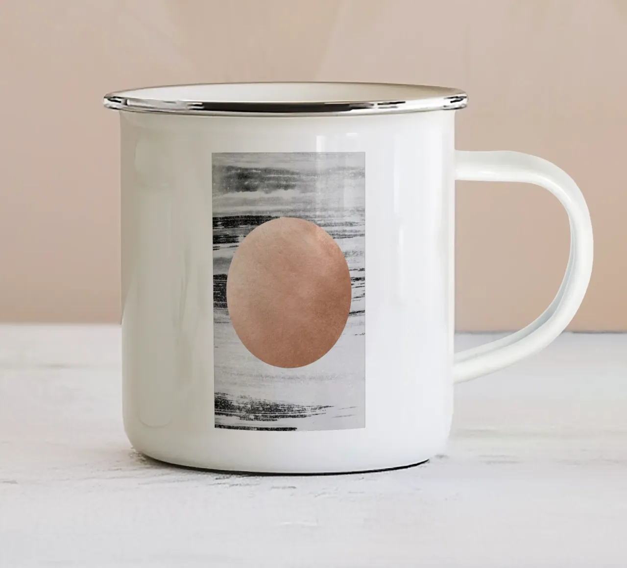 Rose Gold #1 tazza in smalto da STUDIO LEEMO