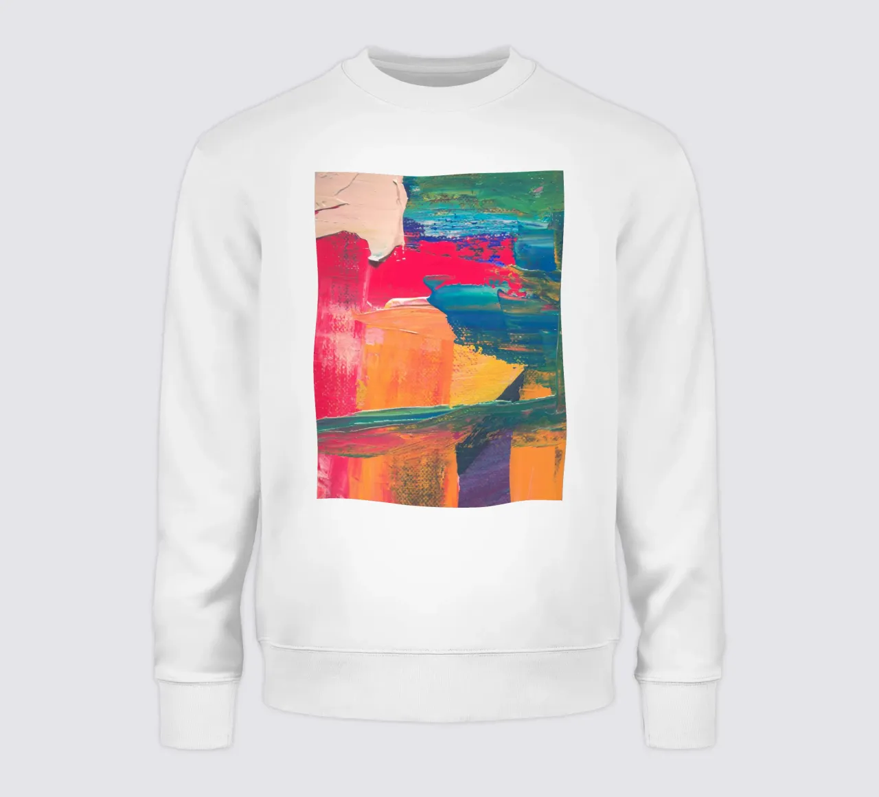 Energetic abstract composition felpa da LisaArtes