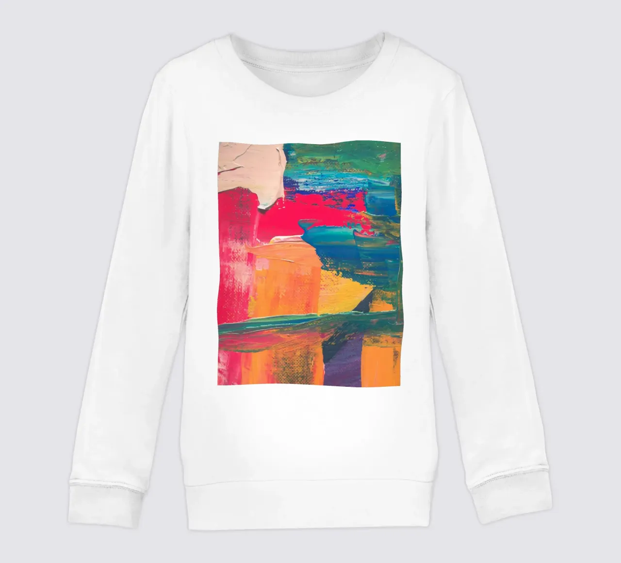 Energetic abstract composition felpa bambino da LisaArtes
