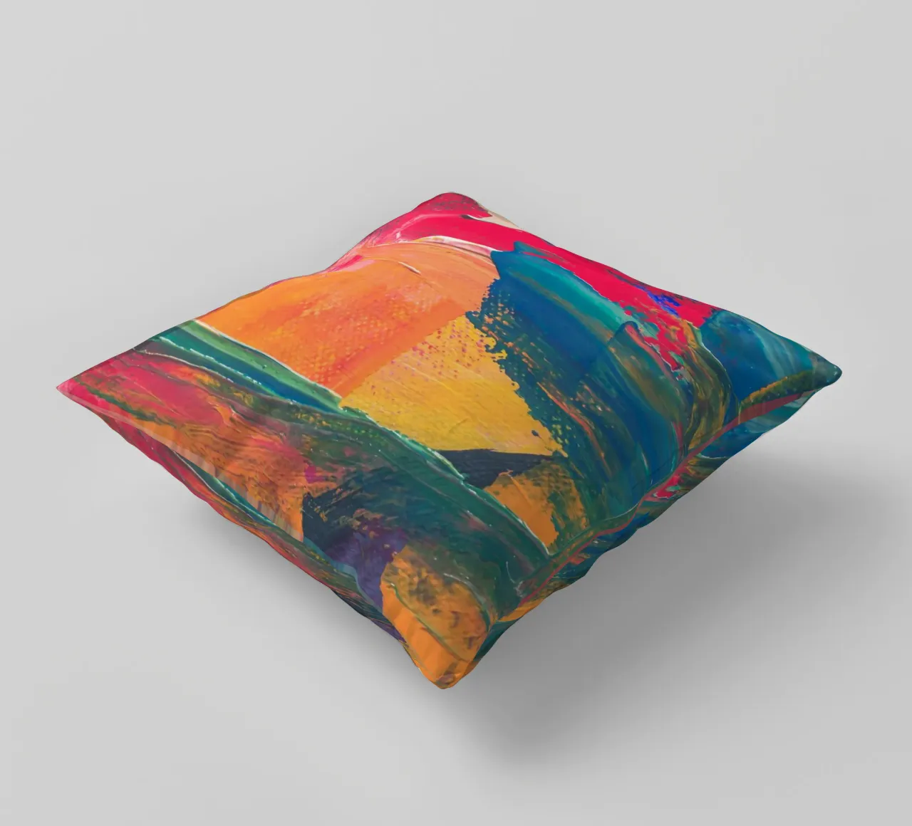 Energetic abstract composition cuscino da LisaArtes