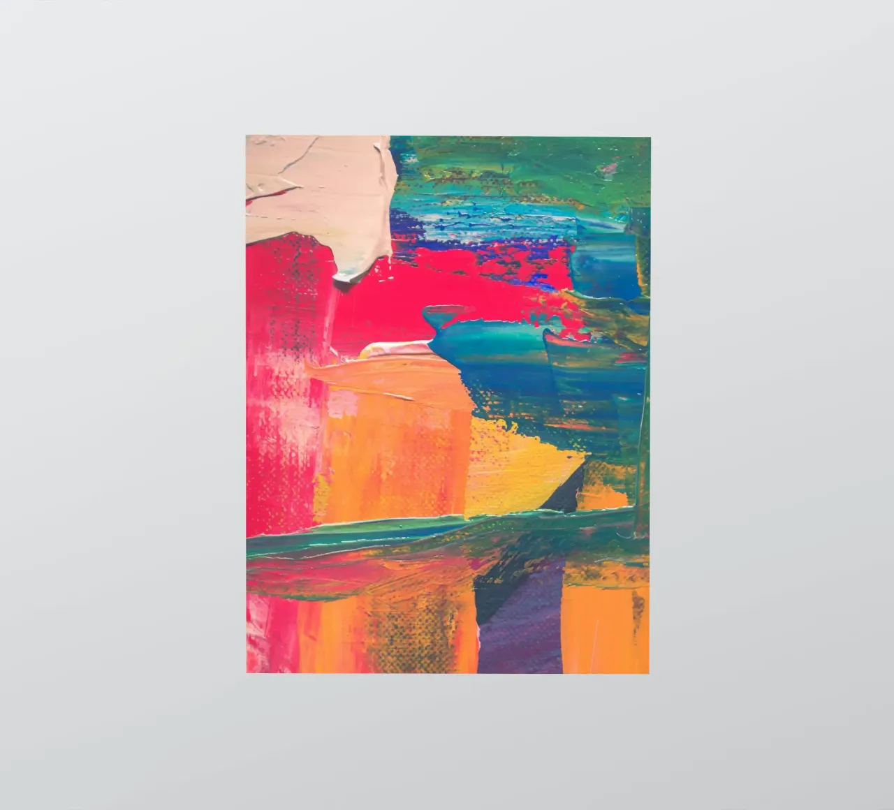 Energetic abstract composition adesivo da LisaArtes