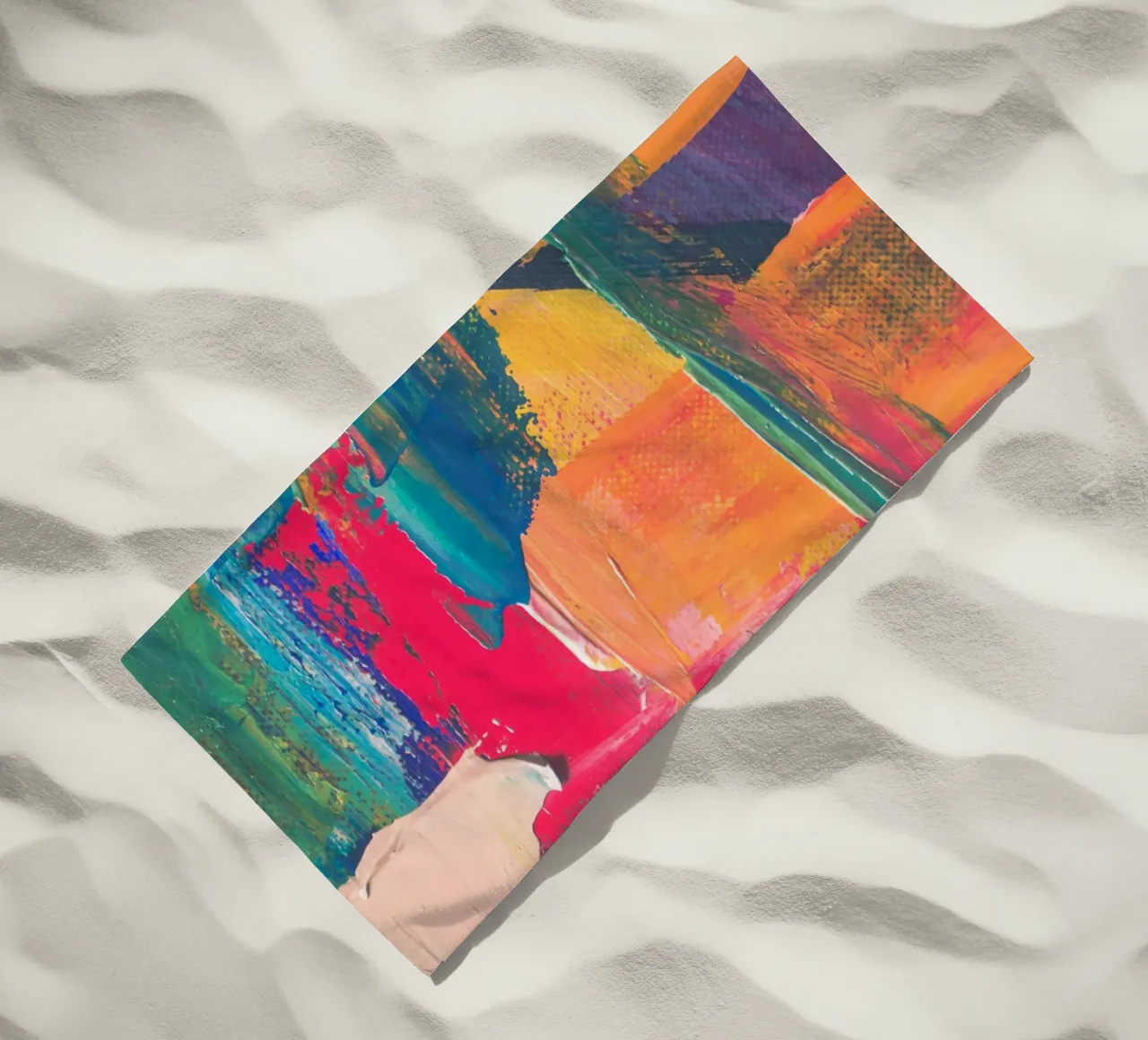 Energetic abstract composition telo mare da LisaArtes