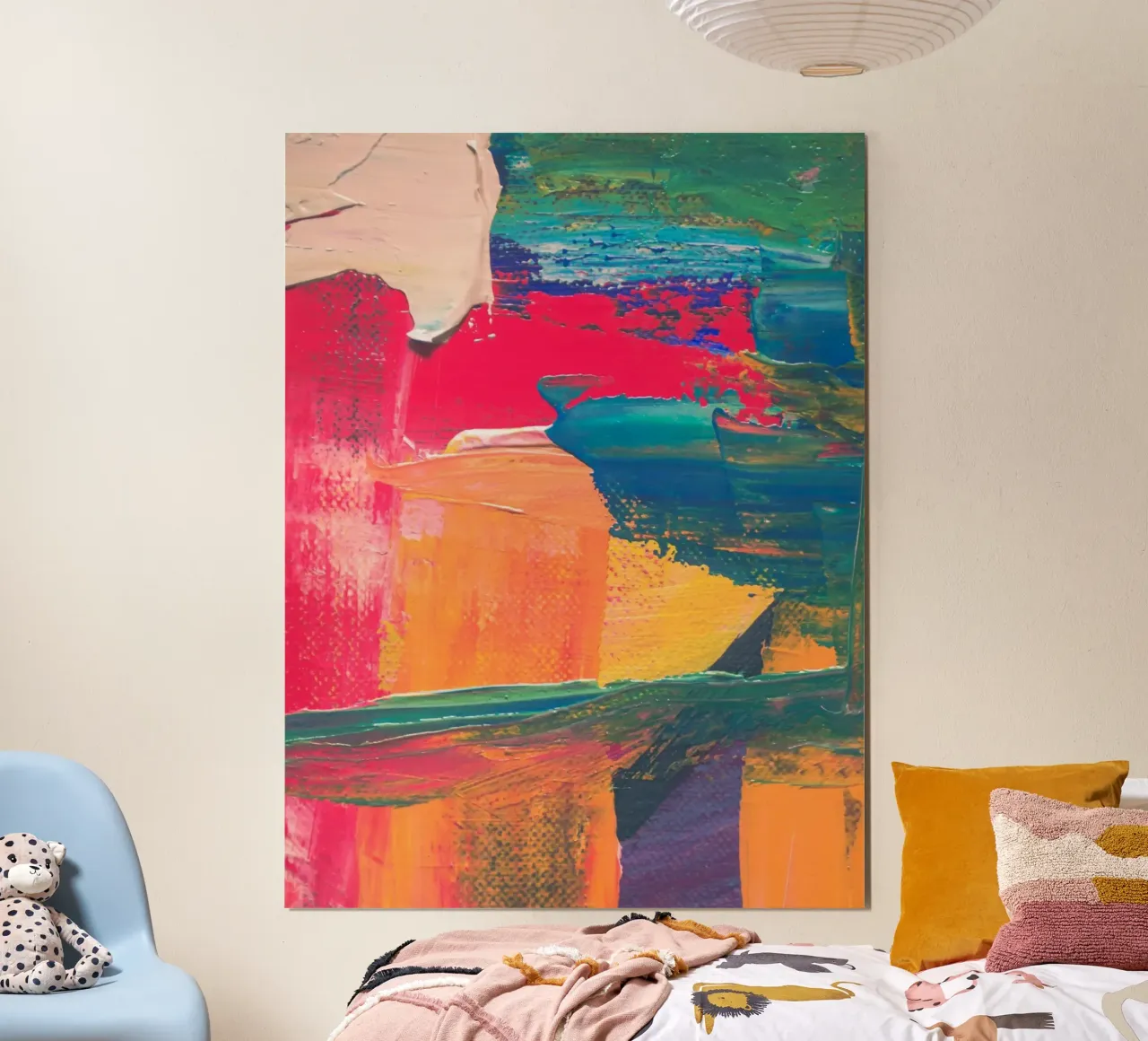 Energetic abstract composition poster da LisaArtes