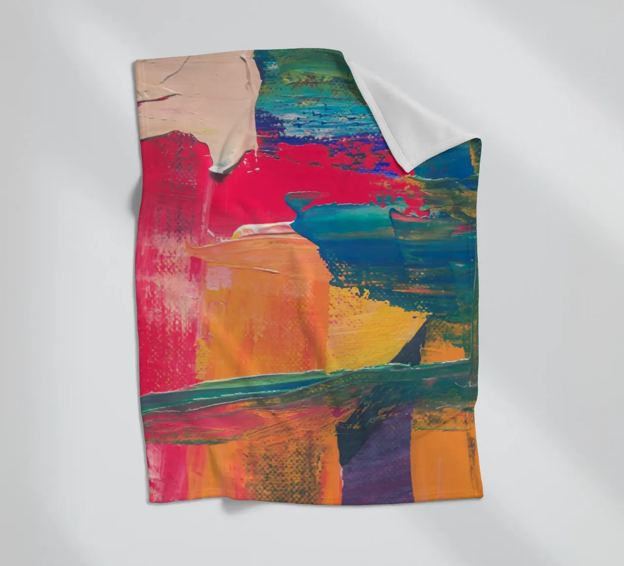 Energetic abstract composition coperta in pile da LisaArtes