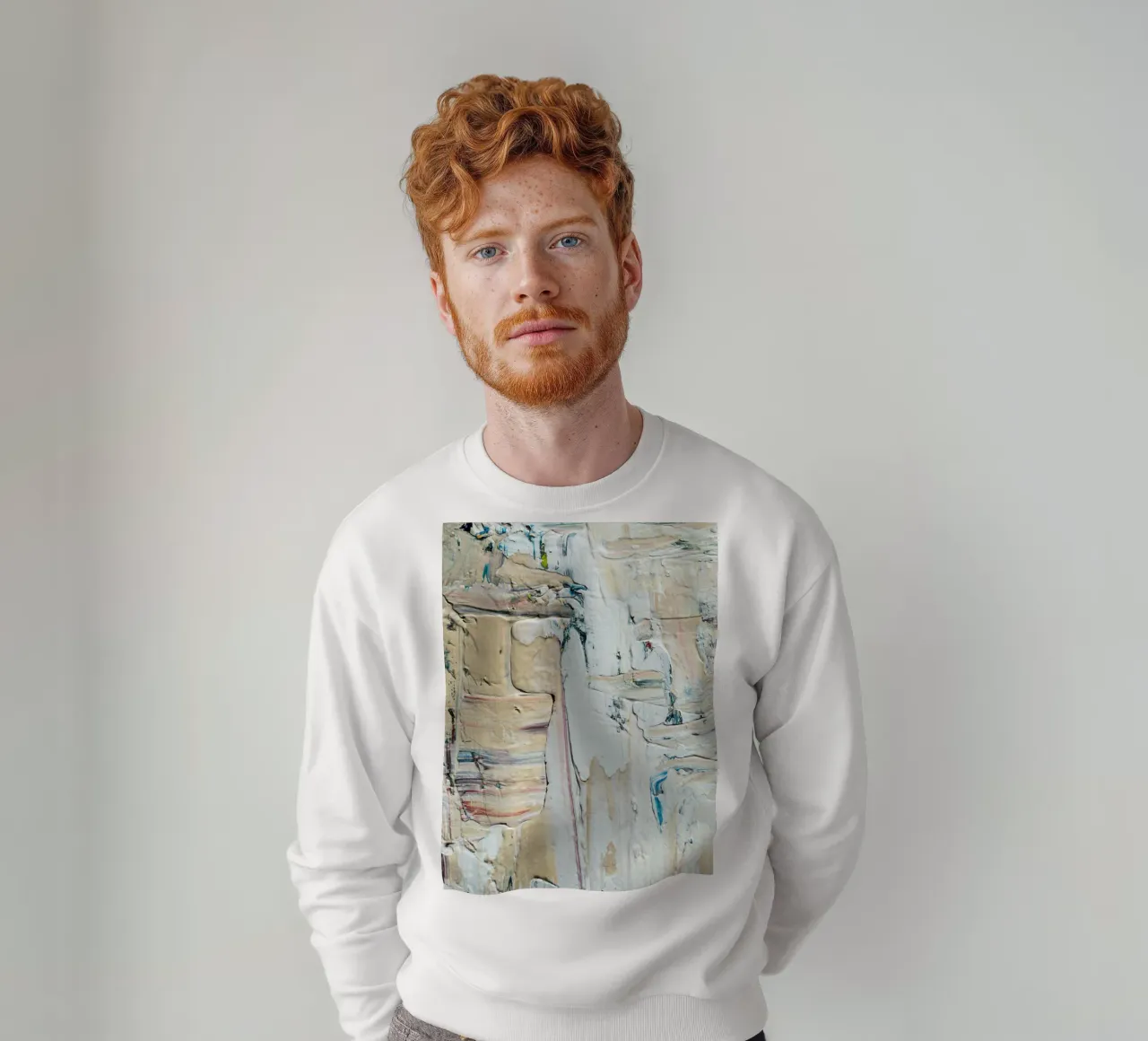 Abstract composition and sense of movement Sweatshirt von LisaArtes