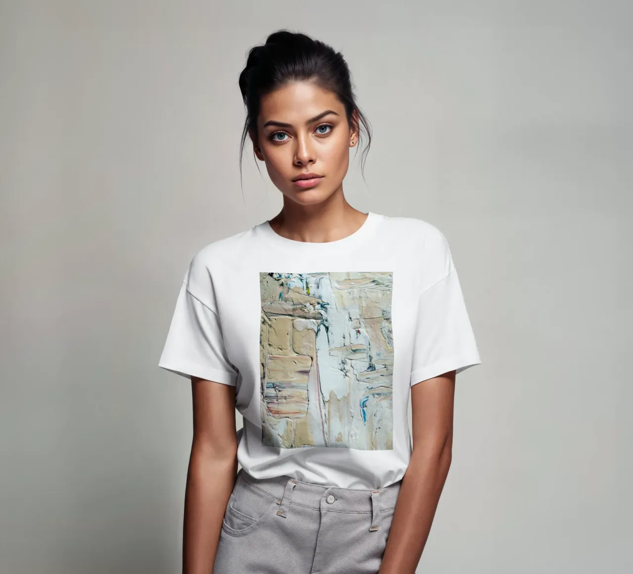 Abstract composition and sense of movement t-shirt da LisaArtes