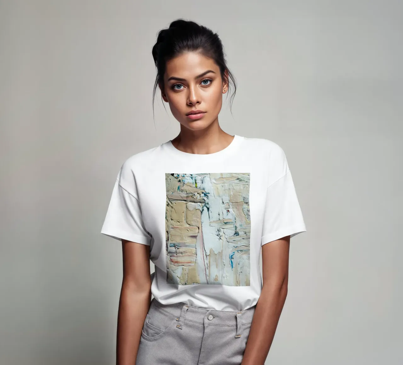 Abstract composition and sense of movement t-shirt by LisaArtes