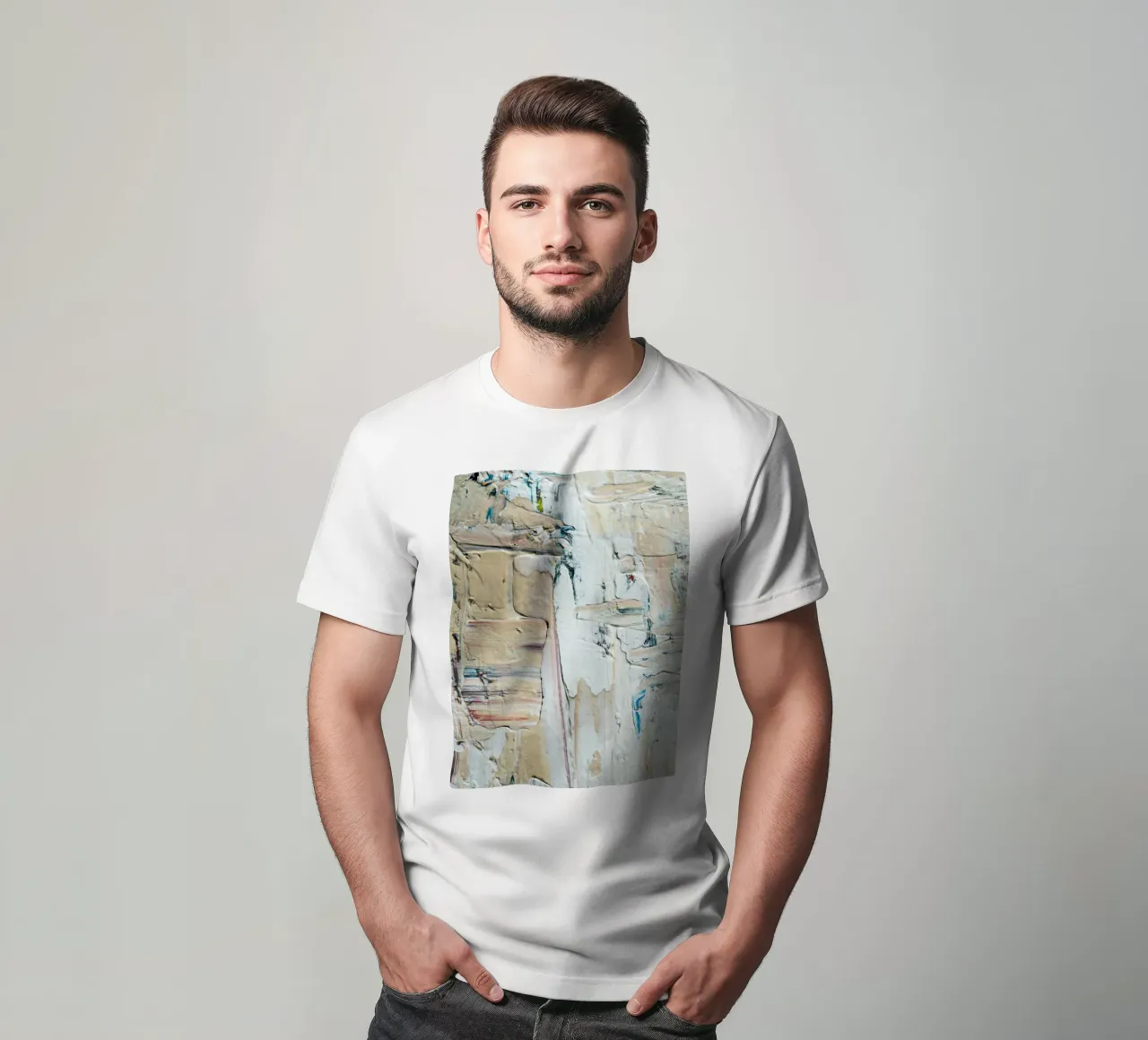 Abstract composition and sense of movement t-shirt da LisaArtes