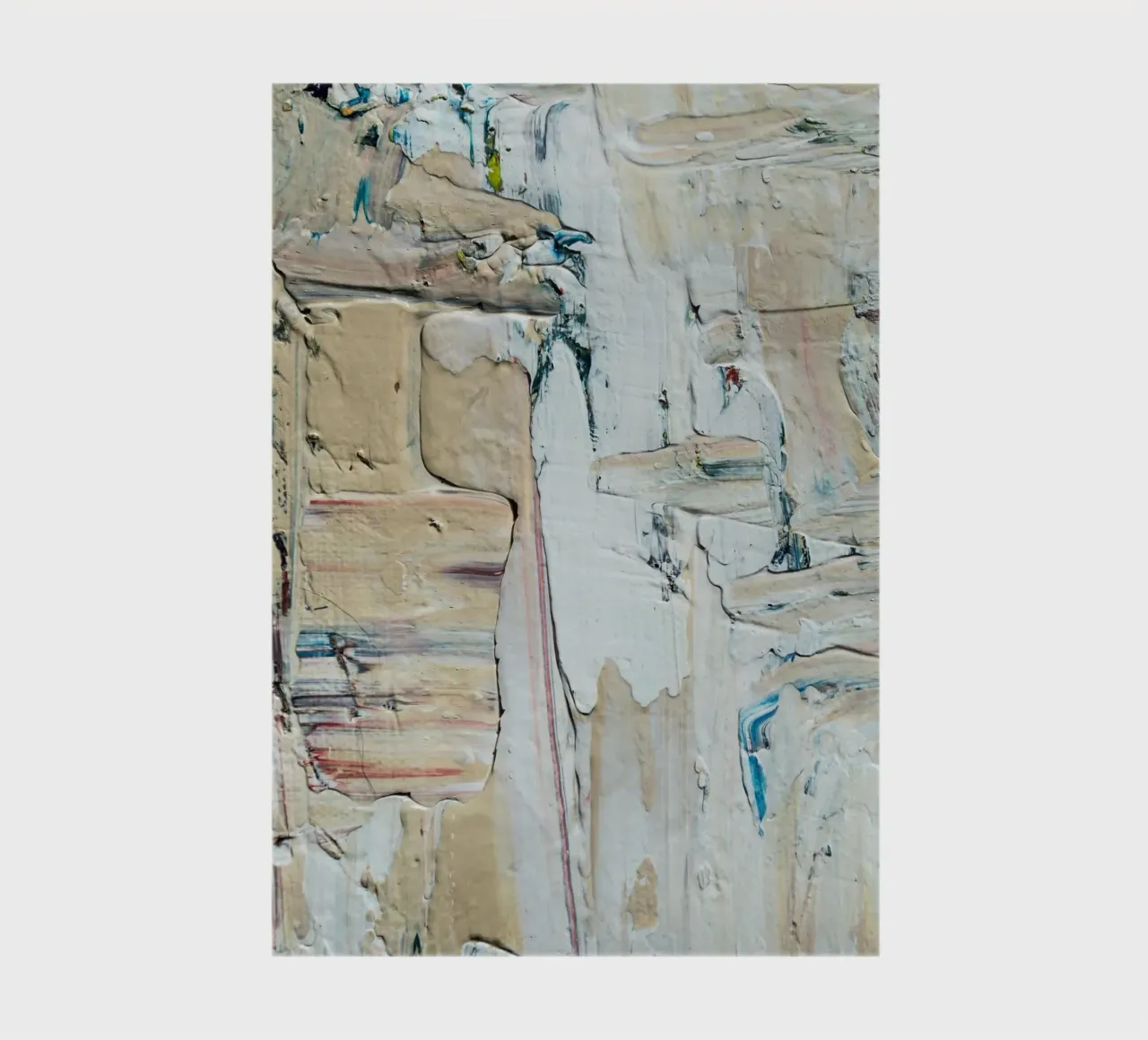 Abstract composition and sense of movement notebook by LisaArtes