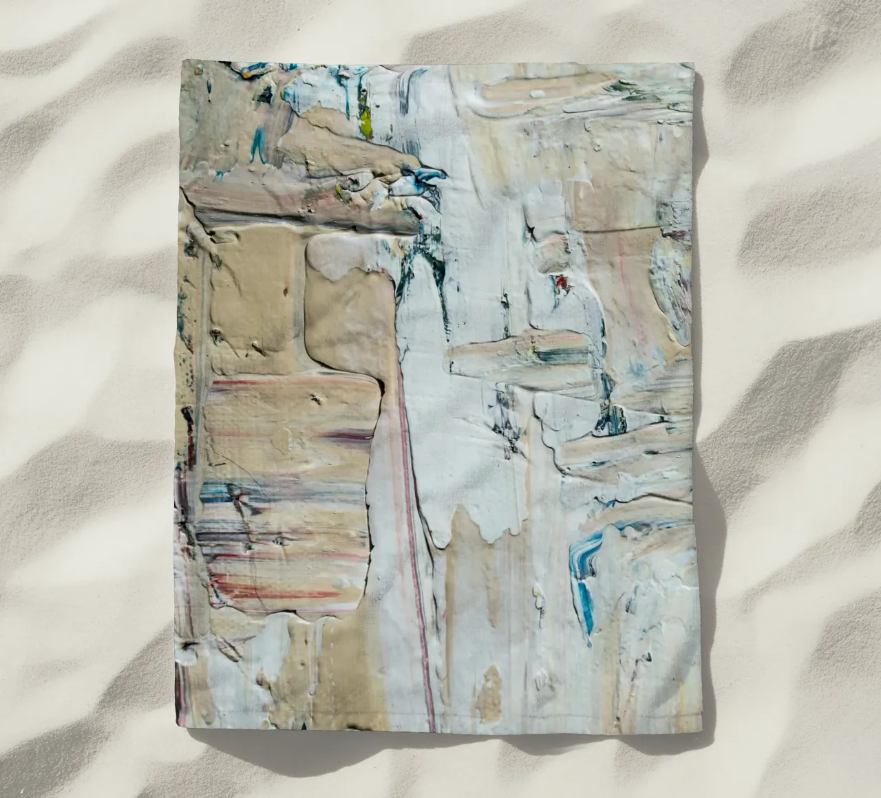 Abstract composition and sense of movement beach towel by LisaArtes