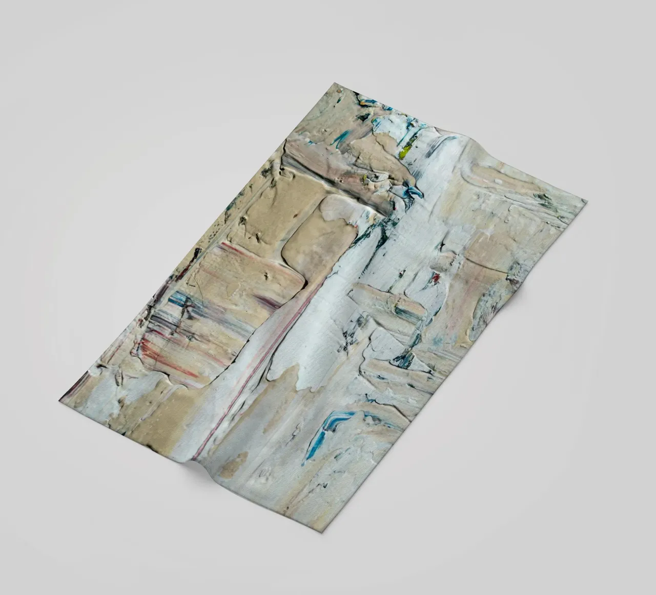 Abstract composition and sense of movement beach towel by LisaArtes