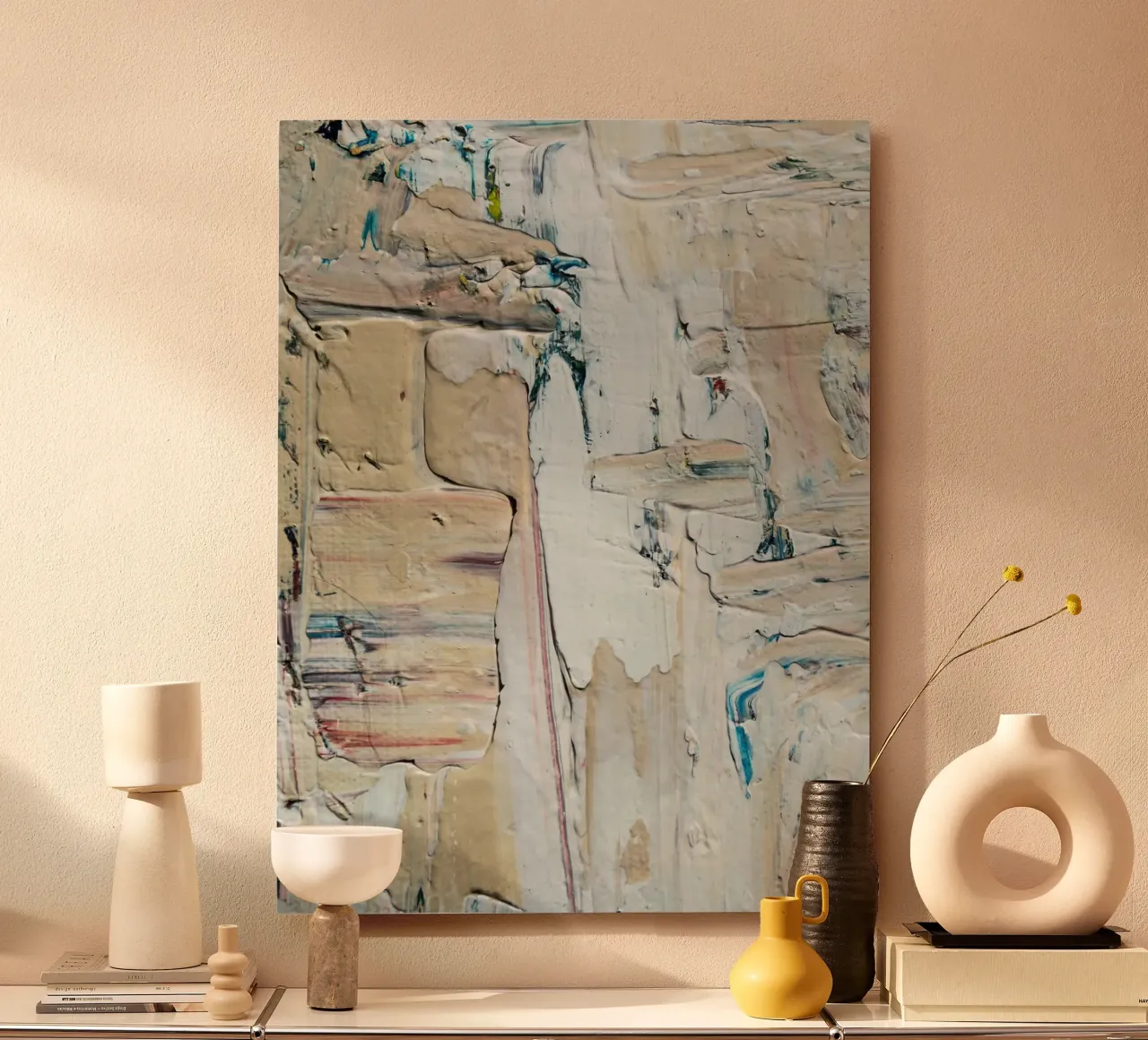 Abstract composition and sense of movement alluminio dibond da LisaArtes