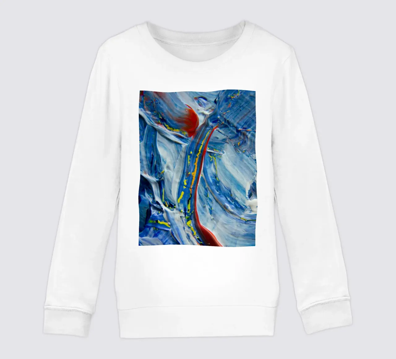 Vibrant swirls felpa bambino da LisaArtes