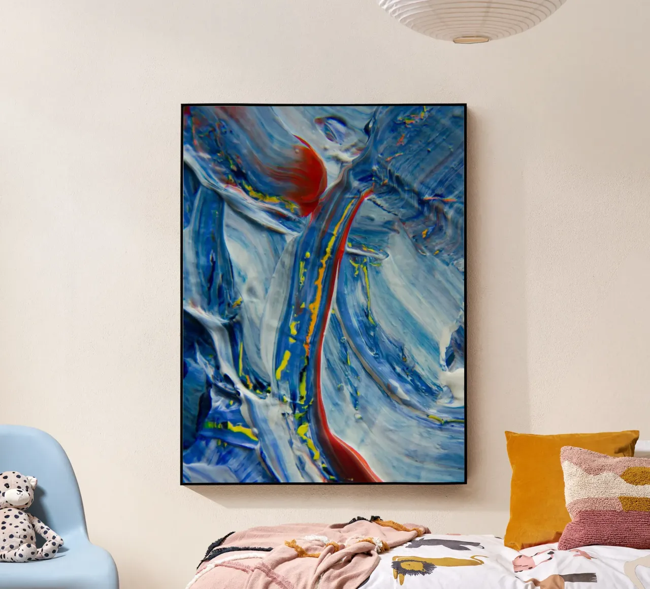 Vibrant swirls plexiglass da LisaArtes