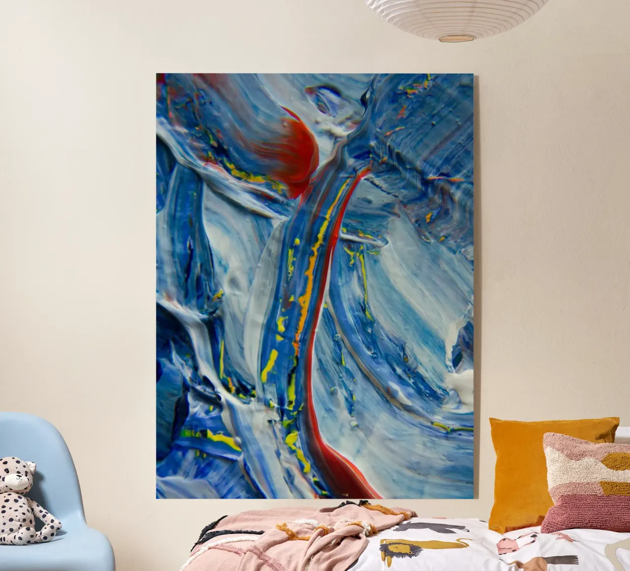 Vibrant swirls plexiglass da LisaArtes