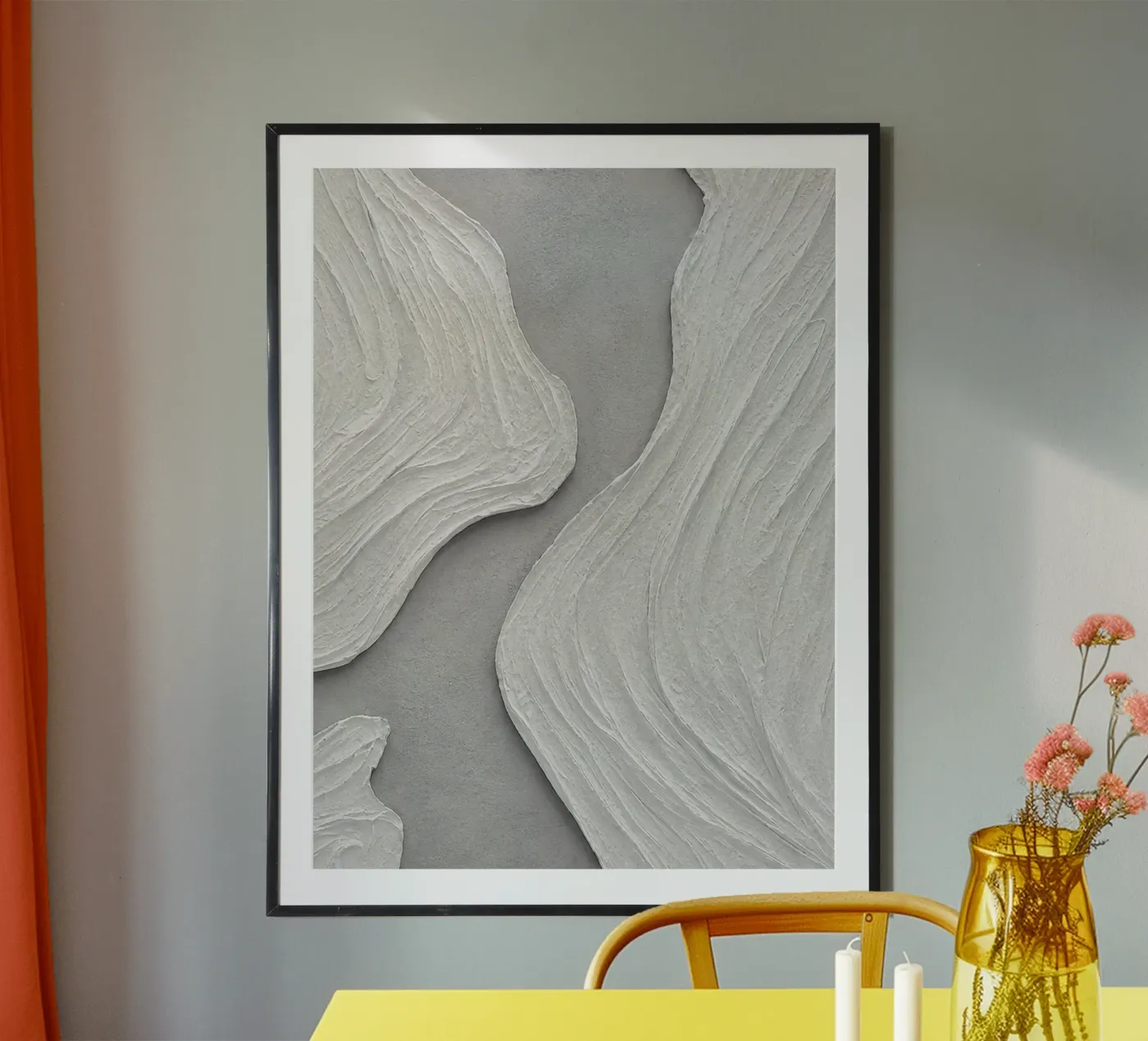 Pastels poster by Lucy Marshall