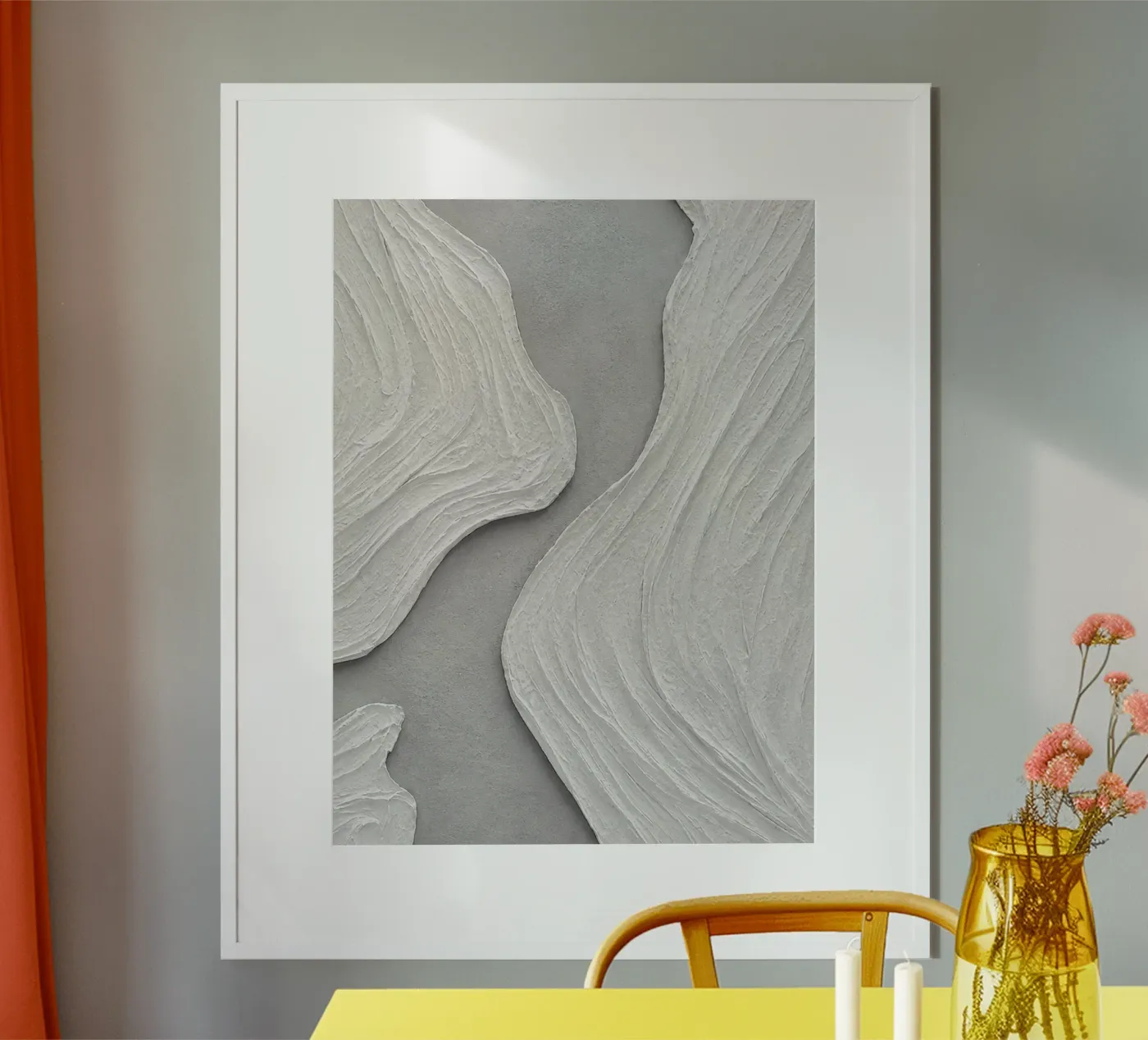Pastels poster by Lucy Marshall