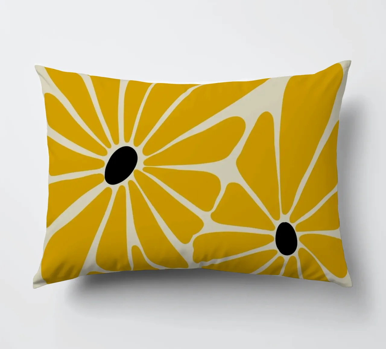Yellow petals coussin de LisaArtes