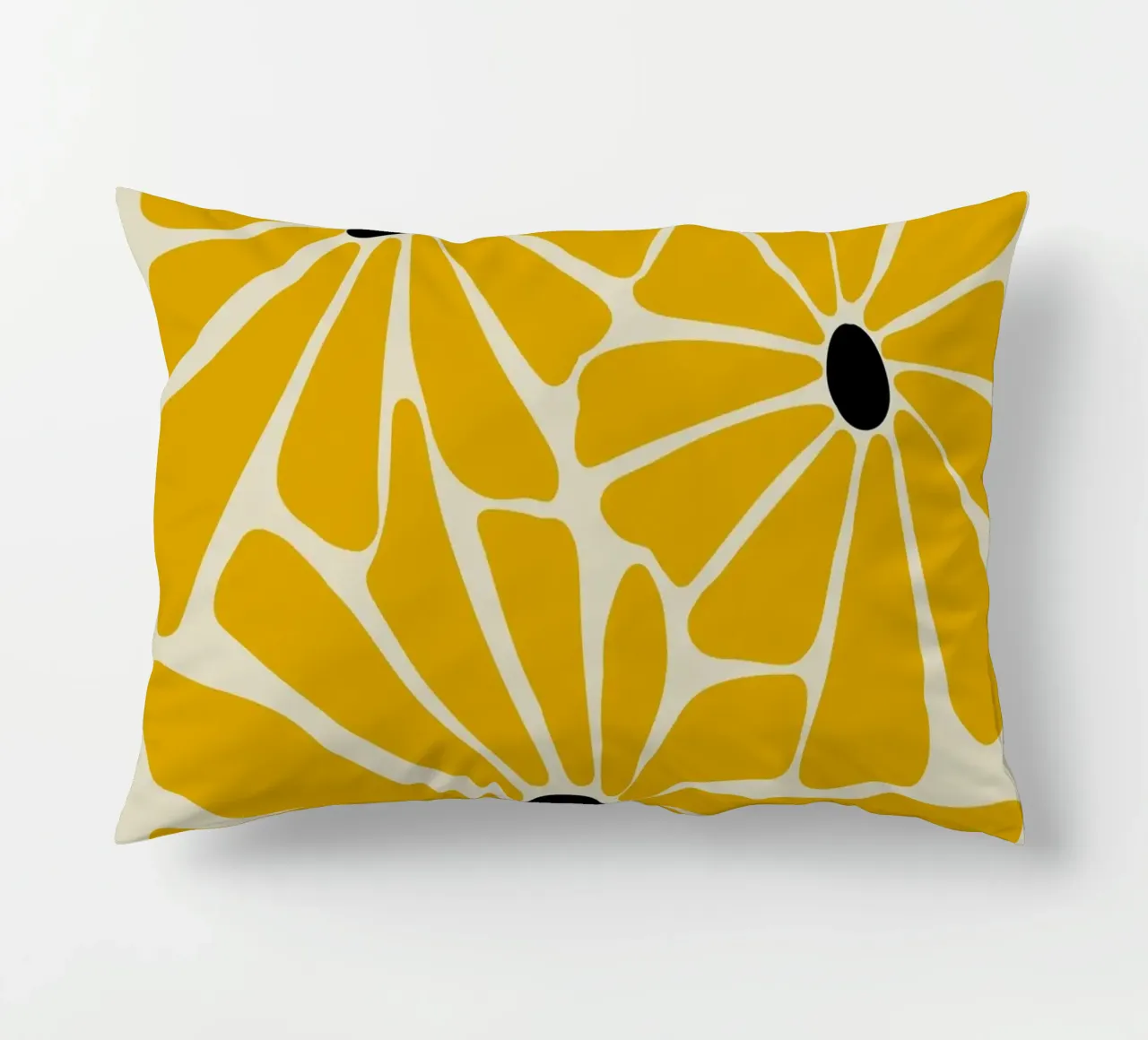 Yellow petals coussin de LisaArtes