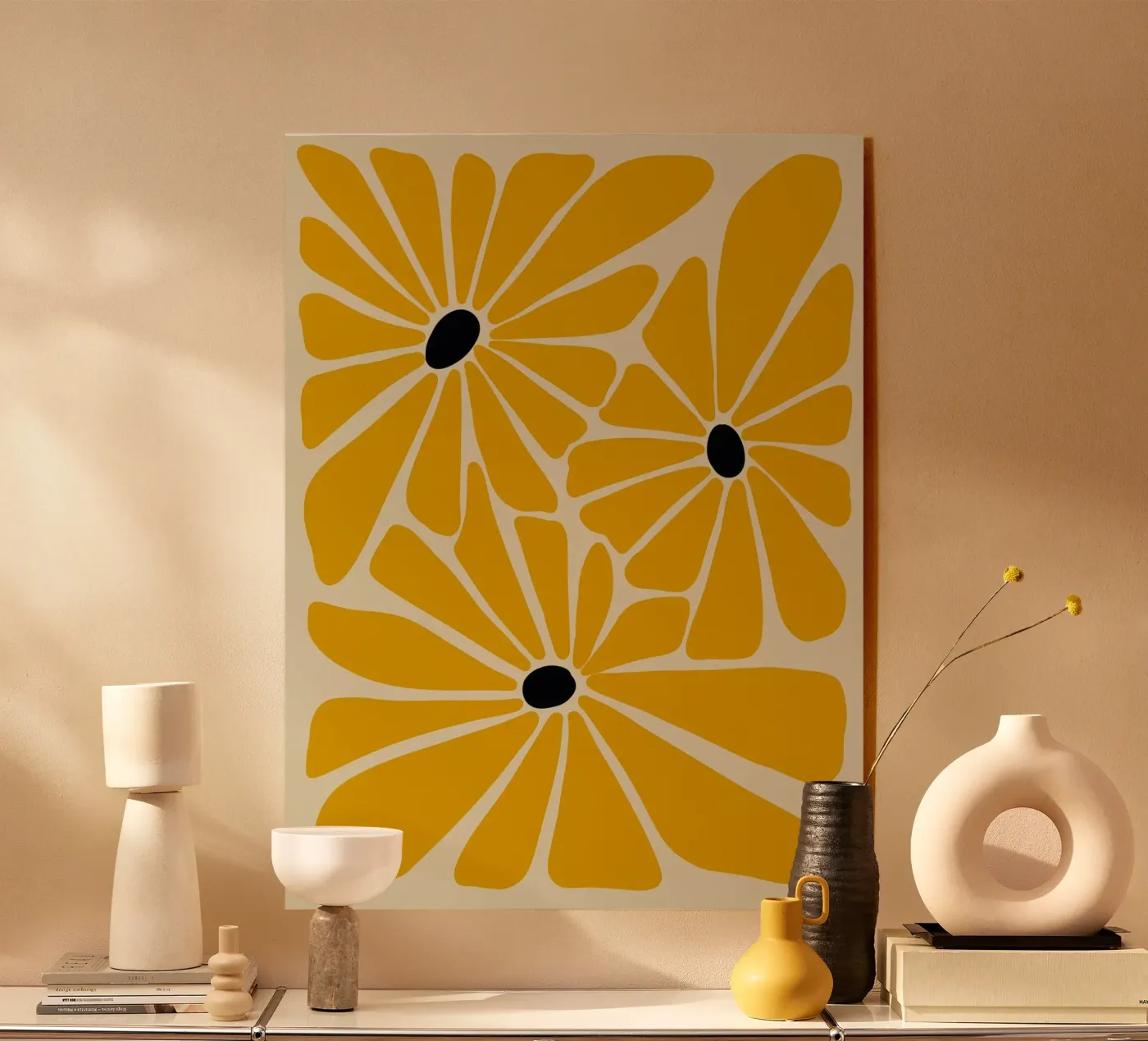 Yellow petals plexiglass da LisaArtes