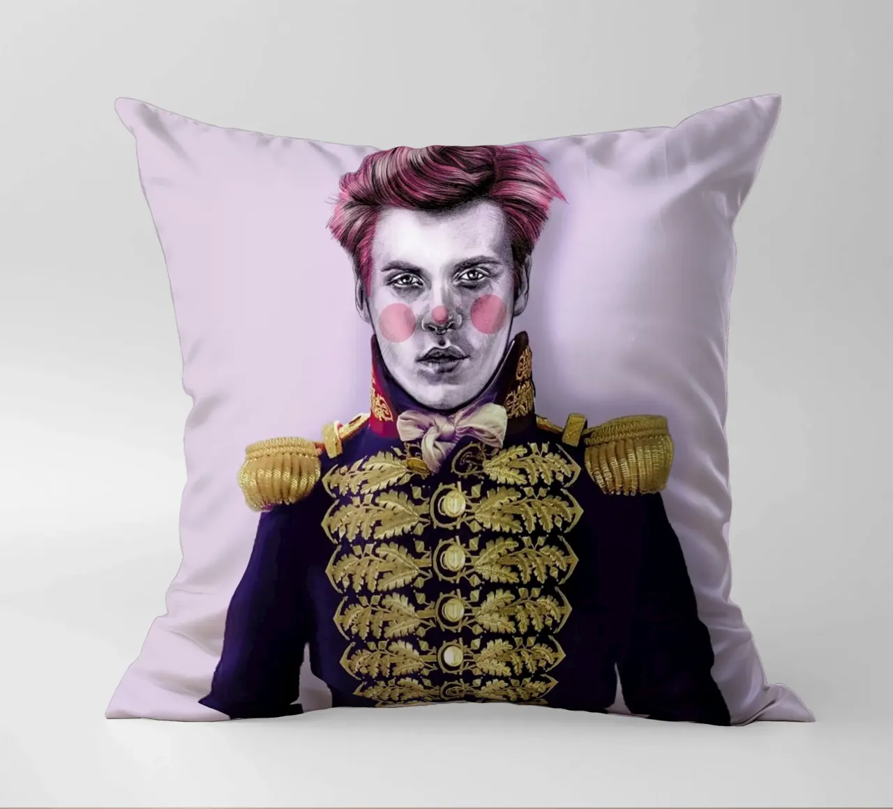 Cirque 1 decorative cushion by Agnes KR Patience