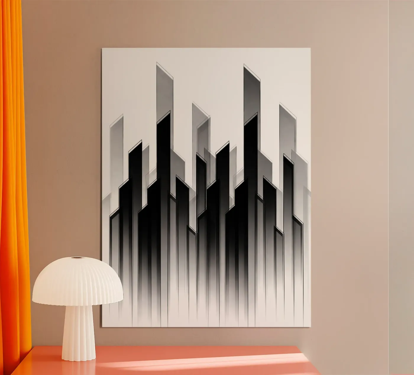 Torre monocromatica poster da Lucy Marshall