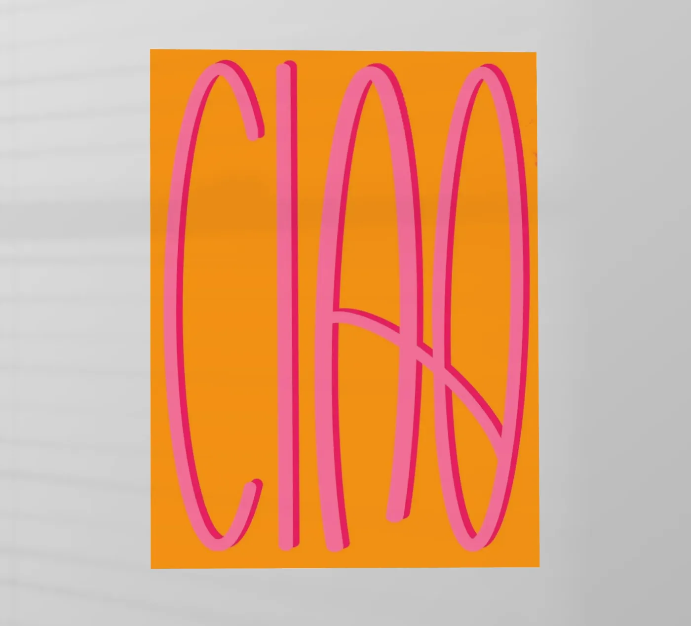 CIAO pellicola backlit da Art by VSL