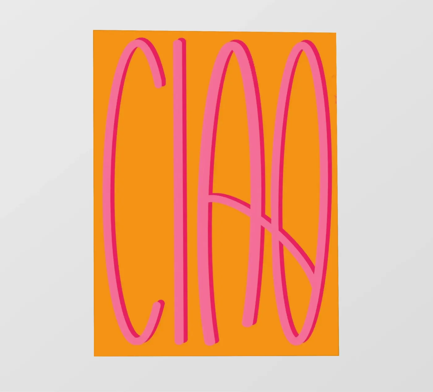 CIAO pellicola backlit da Art by VSL