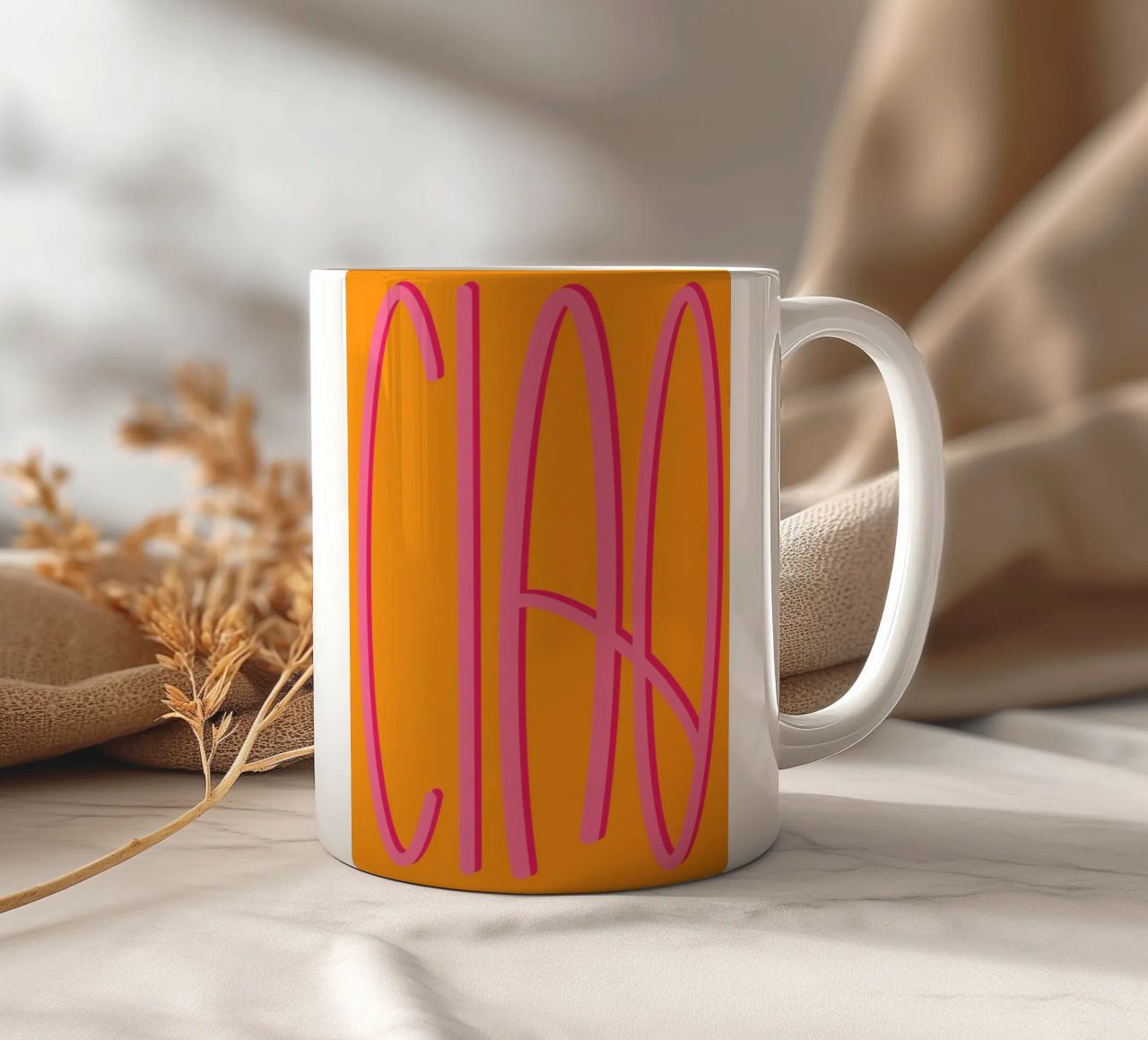 CIAO tazza in ceramica da Art by VSL
