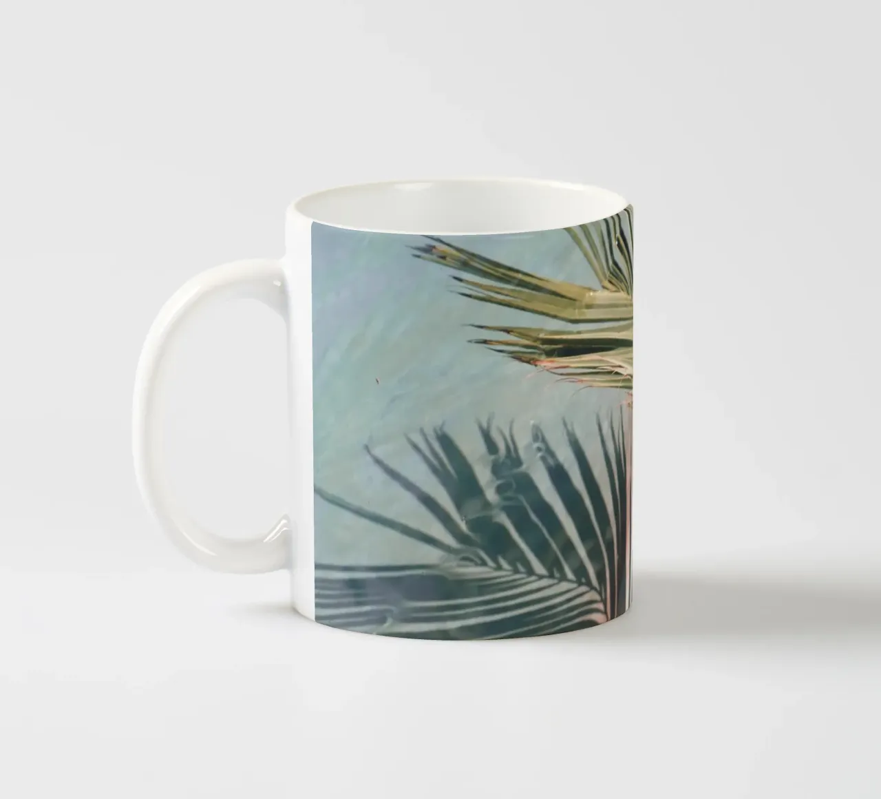 Gioco di palme - Eleganza tropicale tazza in ceramica da Whole©
