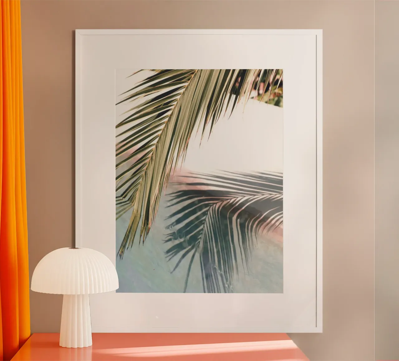 Gioco di palme - Eleganza tropicale carta hahnemühle da Whole©