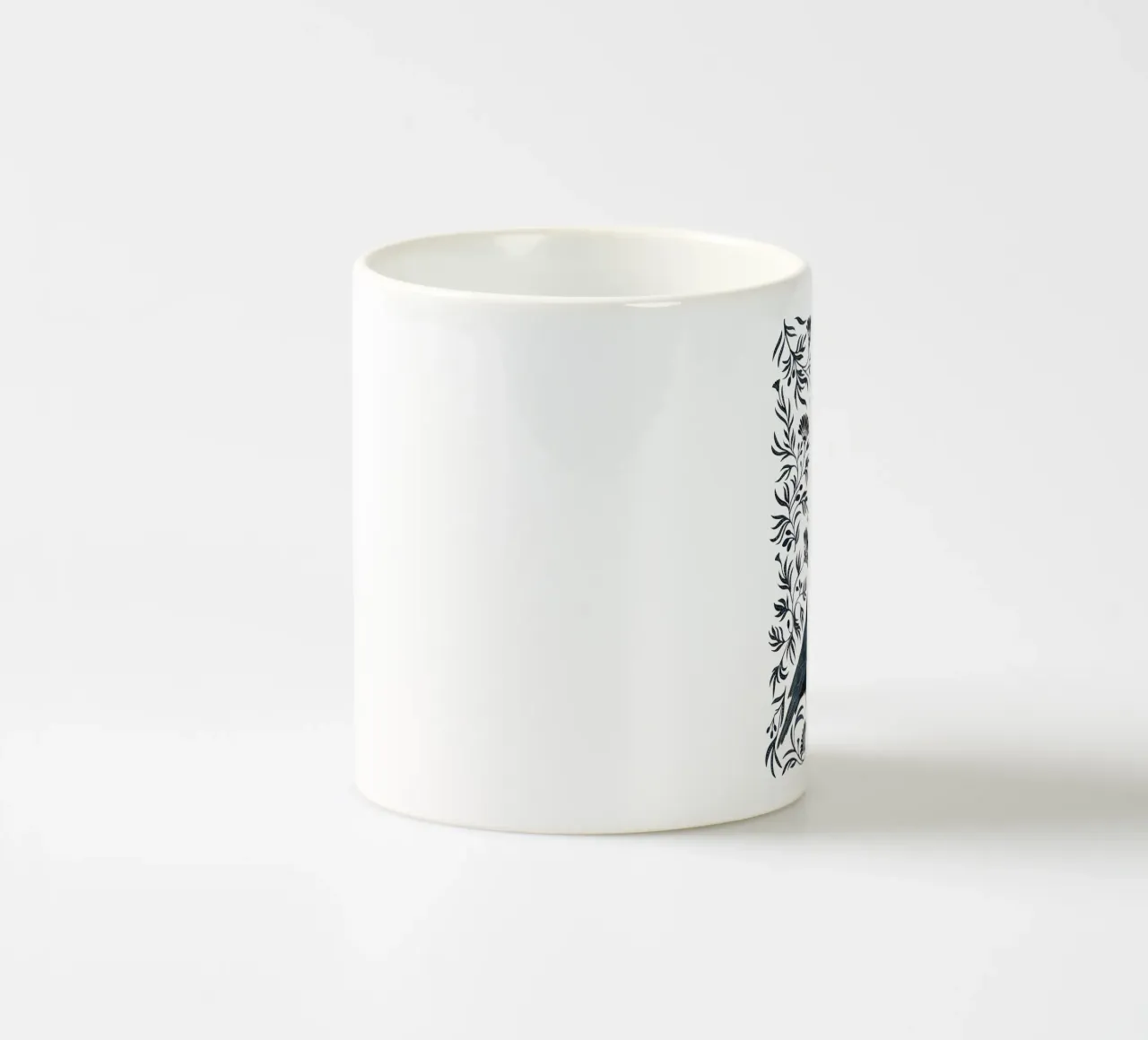 Rami di corvo tazza in ceramica da Laura Graves