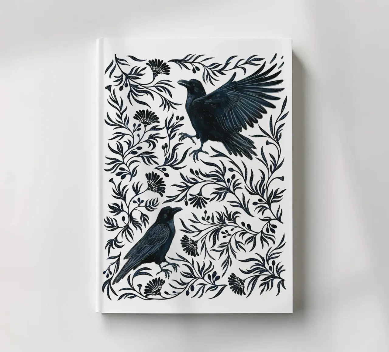Raven Branches notebook by Laura Graves