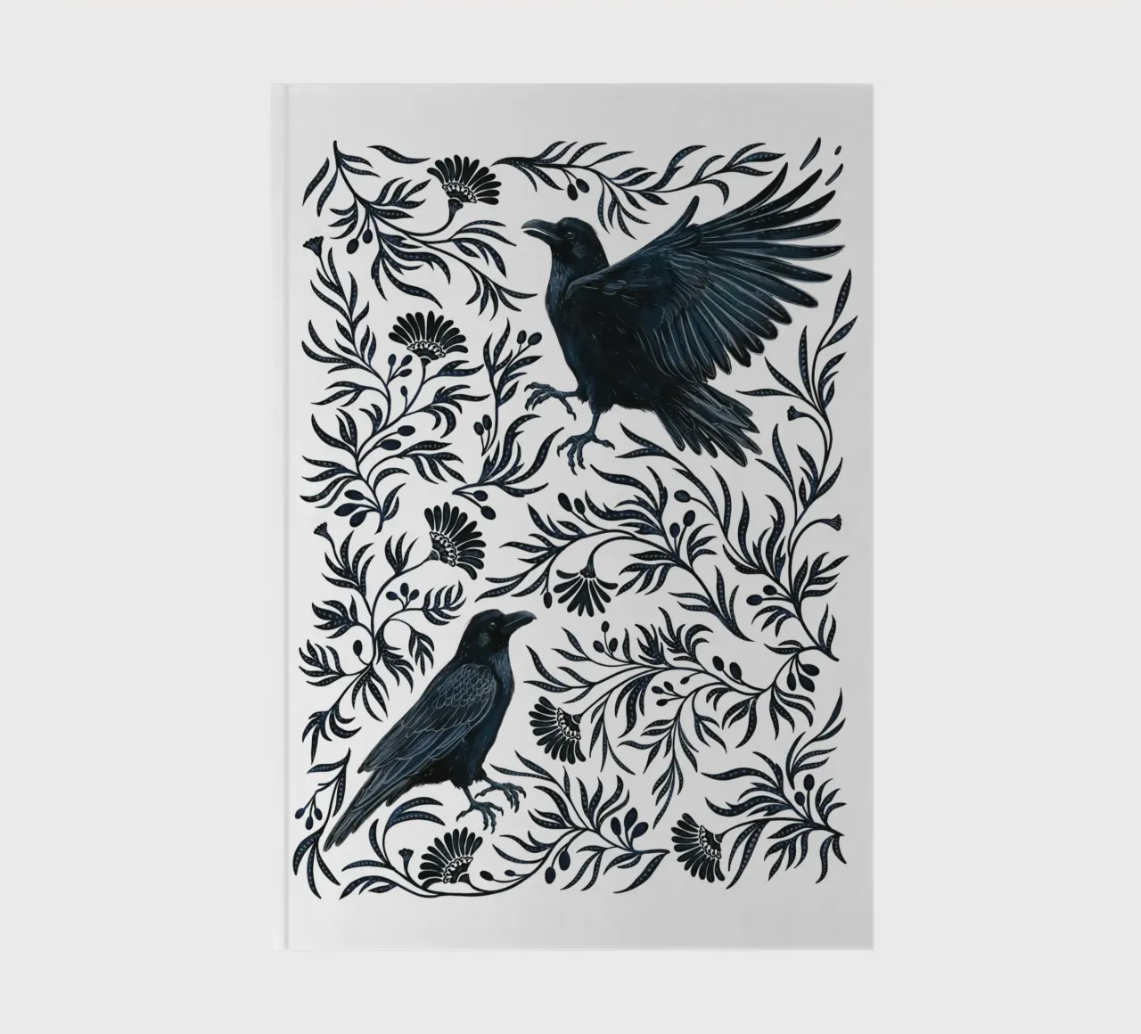 Raven Branches notebook by Laura Graves
