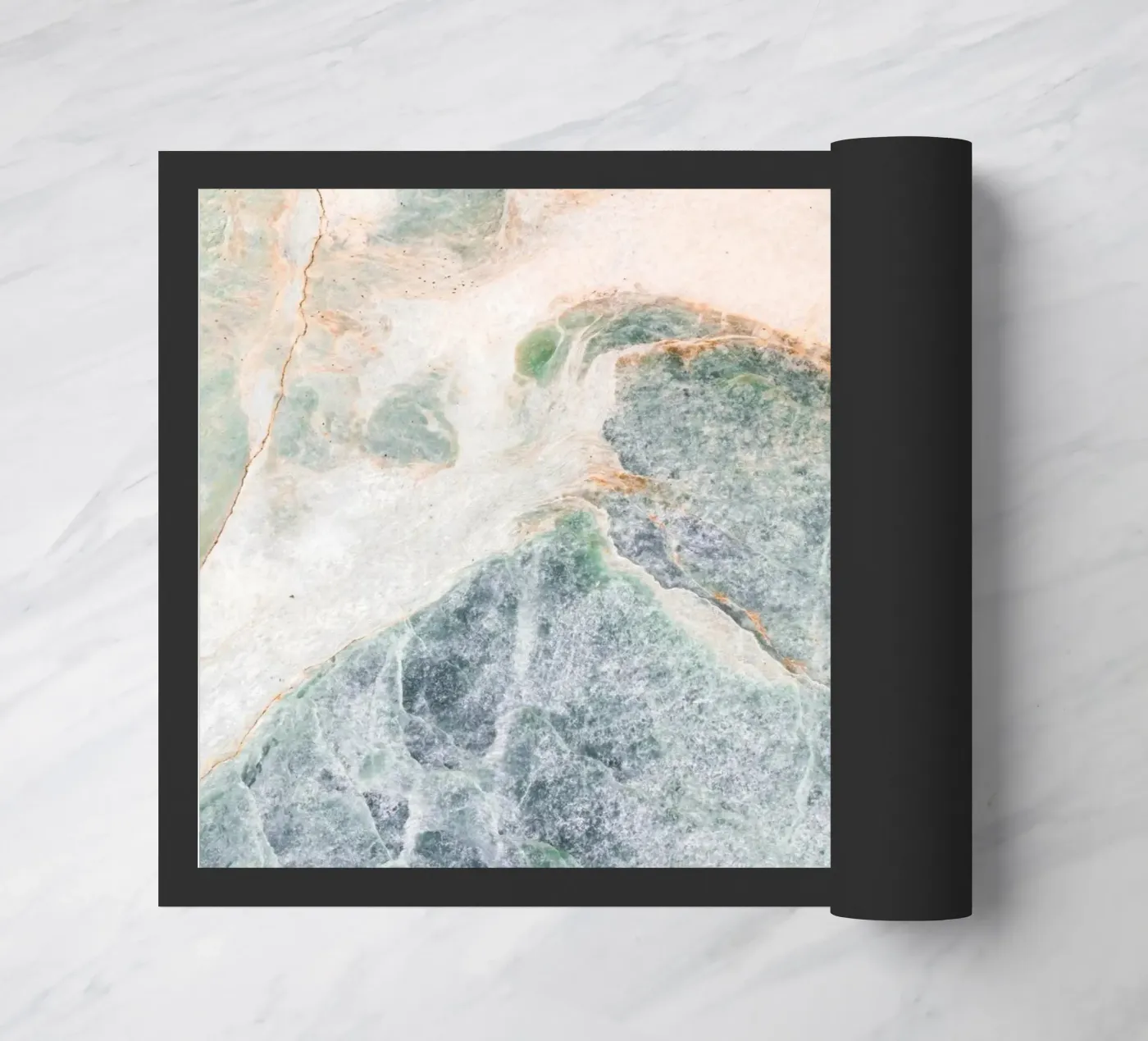 Soft marble texture - natural pattern doormat by Whole©